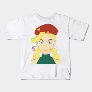 Cammy from Street Fighter Kids T-Shirt